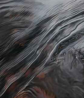 Ripples of Water in The River Spey