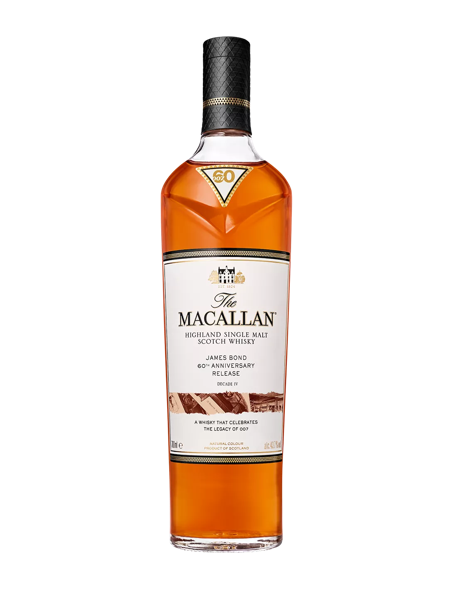 The Macallan James Bond Decade 4 3x4 bottle