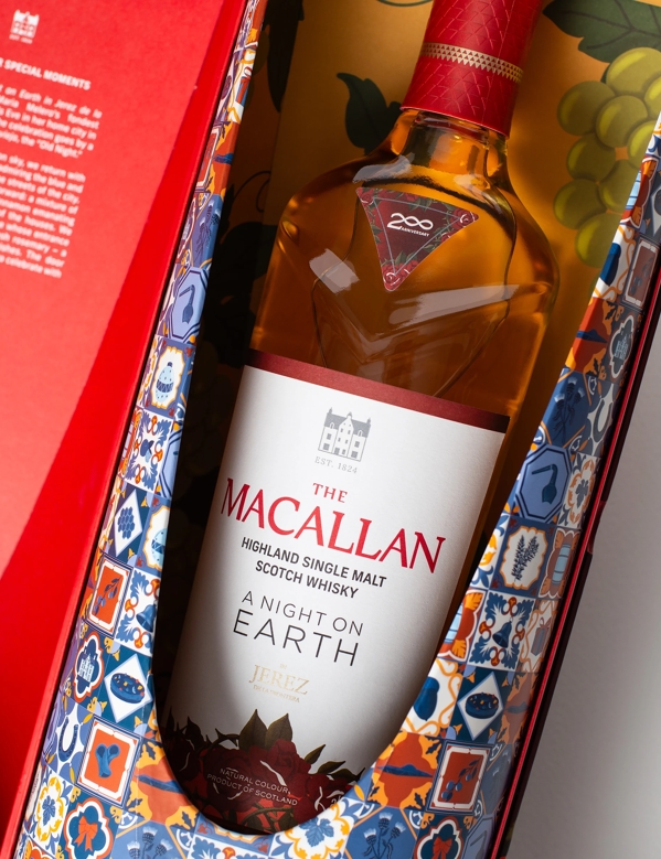 the macallan a night on earth in jerez whisky pack