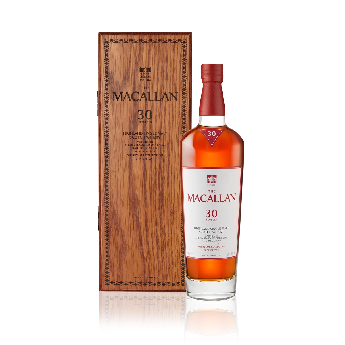 satsutsu　 The Macallan 30年 木箱（空箱） The Macallan 30 Years Old Sherry Oak, 2025 Release | The Macallan®