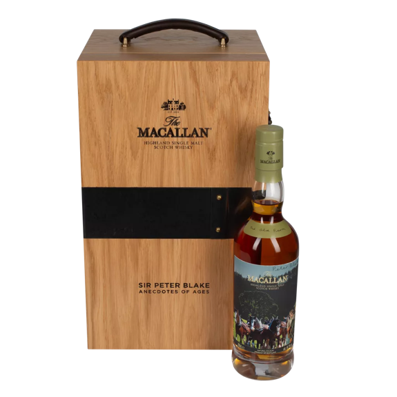 The Macallan Anecdotes of Ages Collection: The Old Farm Bottle by Box