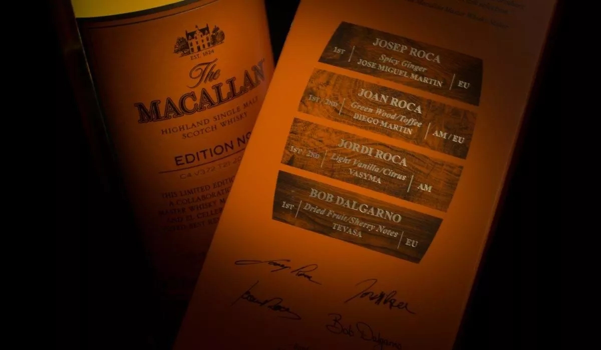 The Macallan Edition 2 Mood shot design on pack