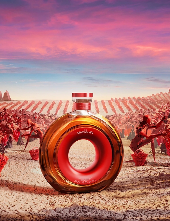 the macallan time space mastery whisky decanter