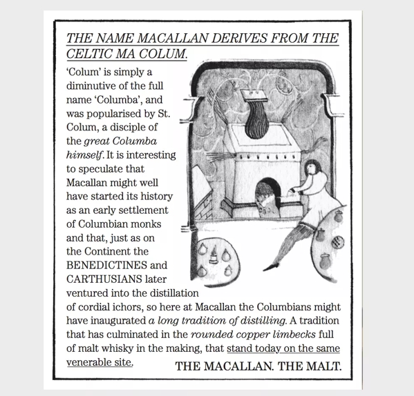 The Macallan Folio 1 David Holmes First Advertisement for The Macallan