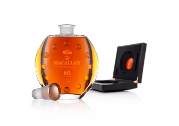 The Macallan Lalique 60yo Open Box