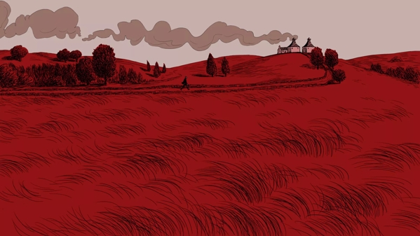 The Macallan Red Collection field illustration