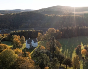 The Macallan Easter Elchies House From Above with Estate