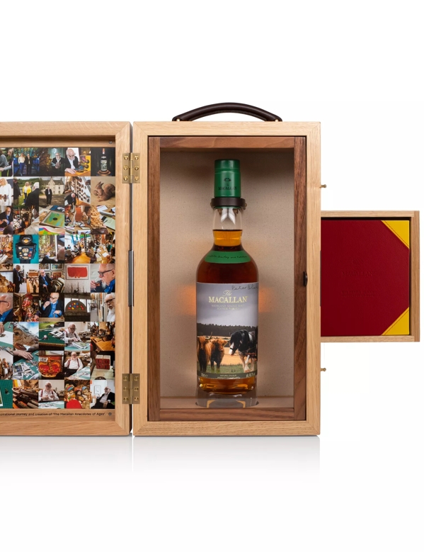 The Macallan Anecdotes of Ages Collection: Cattle Barley and Potatoes Bottle in Pack with Red Card