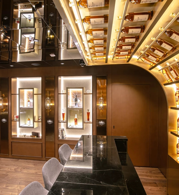 the macallan room at k11 musea bar in hong kong