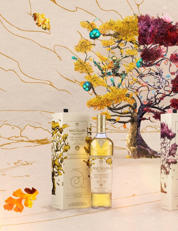 the macallan harmony IV collection whisky bottle
