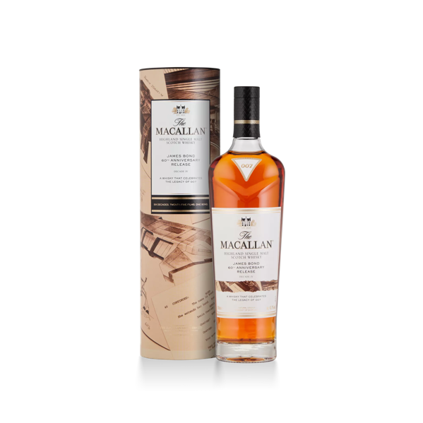 The Macallan James Bond Decade 4 Bottle and Pack Together