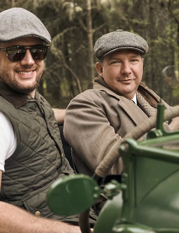 The Macallan Spirit of 1926 Bentley Team in Car