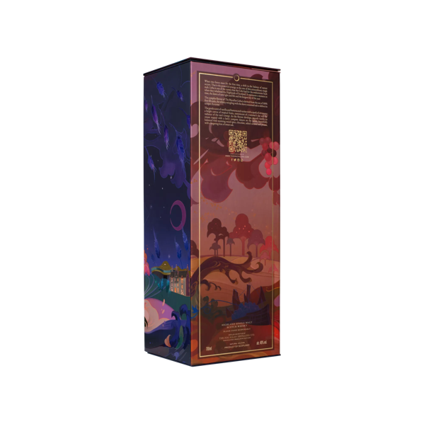 The Macallan Litha Collection Back of Pack Angled 
