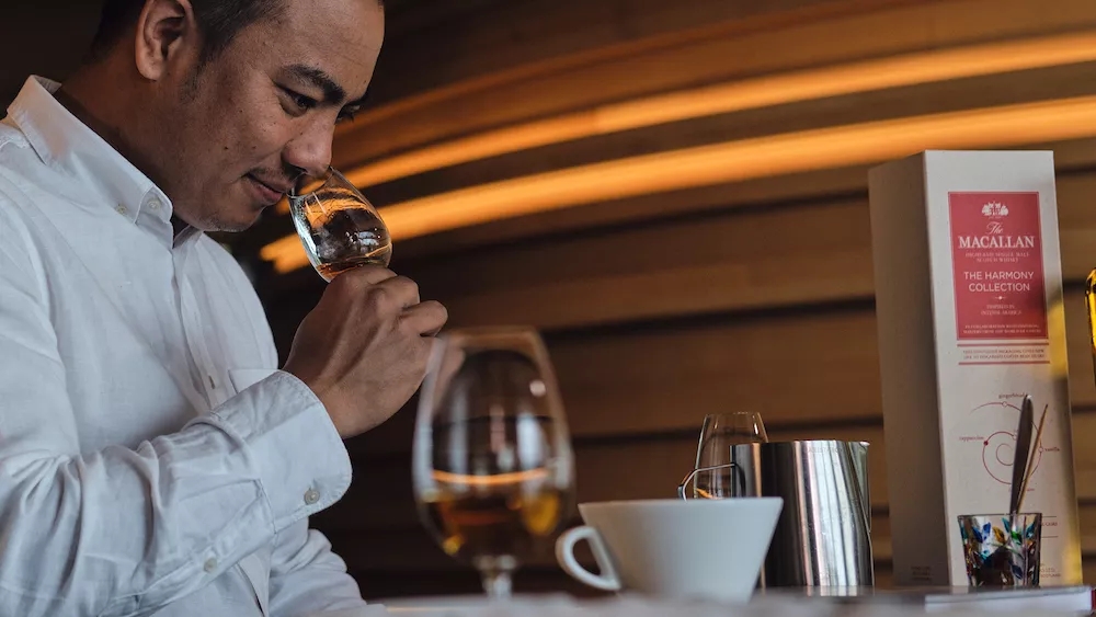 Nosing The Macallan Harmony Collection Intense Arabica