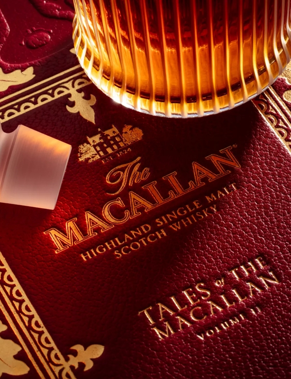 tales of the macallan book copver and bottle stopper