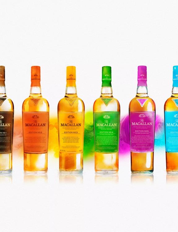 The Macallan Edition Illustrations of Bottles