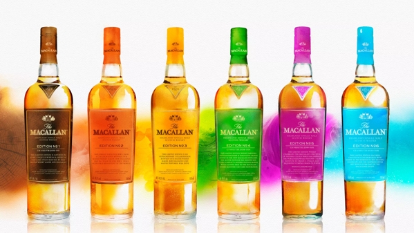 The Macallan Edition Illustrations of Bottles