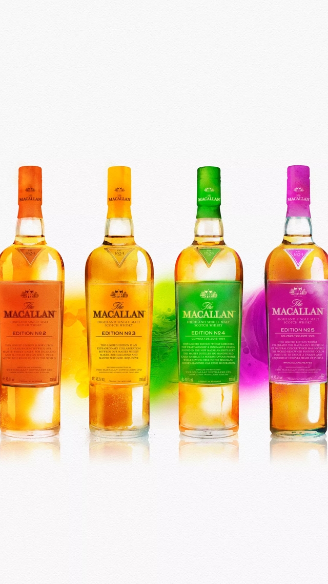 The Macallan Edition Illustrations of Bottles