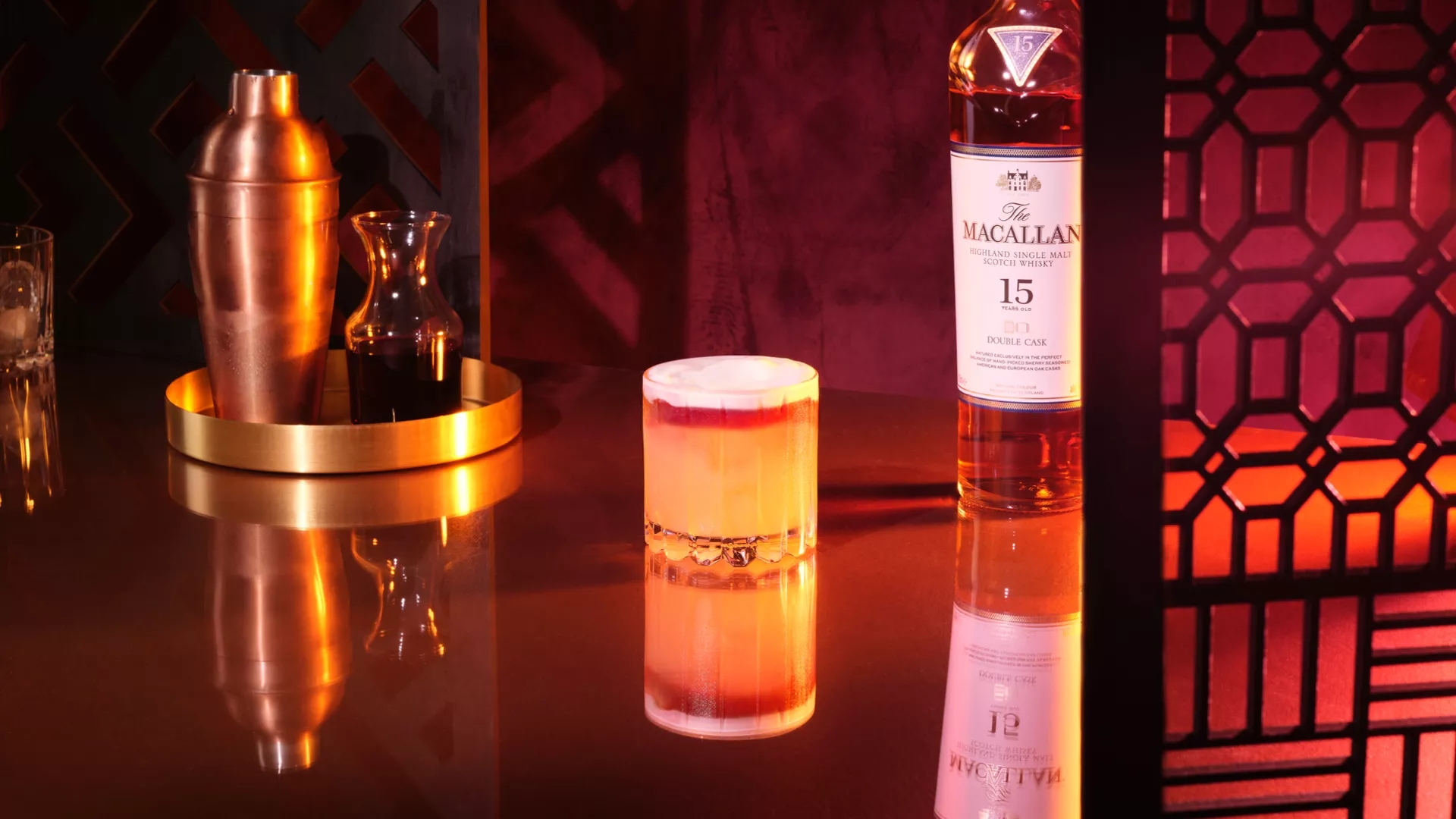 ウイスキー The Macallan 15 Double Cask 700ml The Macallan Double Cask 15 Year Old Single Malt Whisky