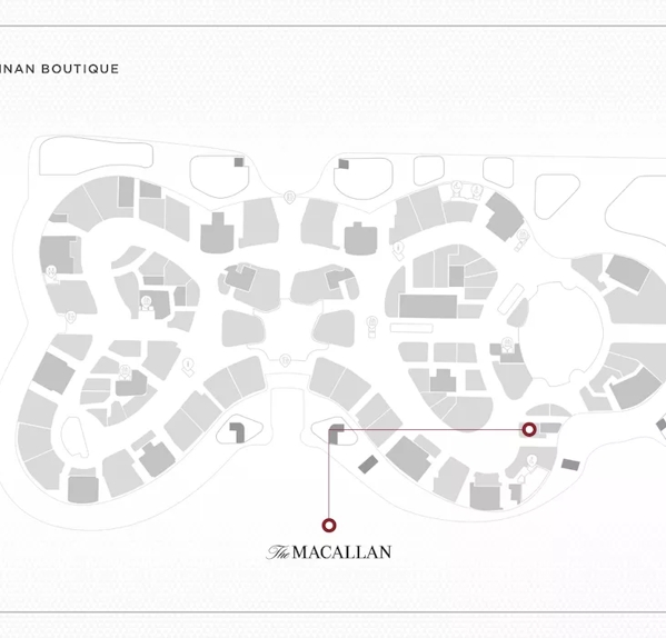 The Macallan Haikou Boutique Map