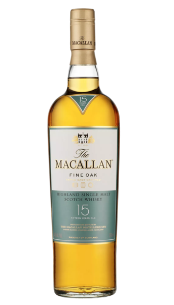 The Macallan Fine Oak 15 Year Bottle
