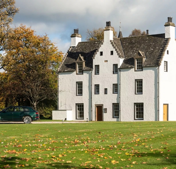 The Macallan Easter Elchies House with Bentley Parked