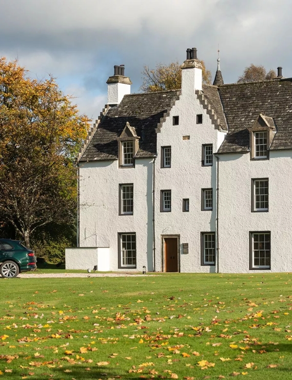The Macallan Easter Elchies House with Bentley Parked
