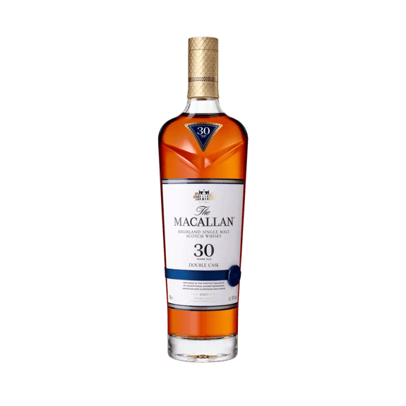 the macallan 30 double cask whisky bottle