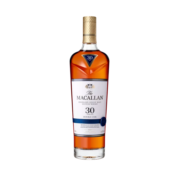 the macallan 30 double cask whisky bottle