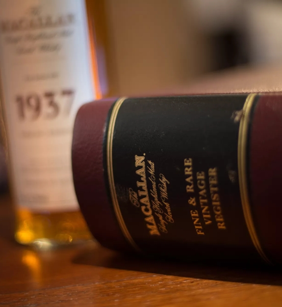 The Macallan Fine and Rare Collection Register