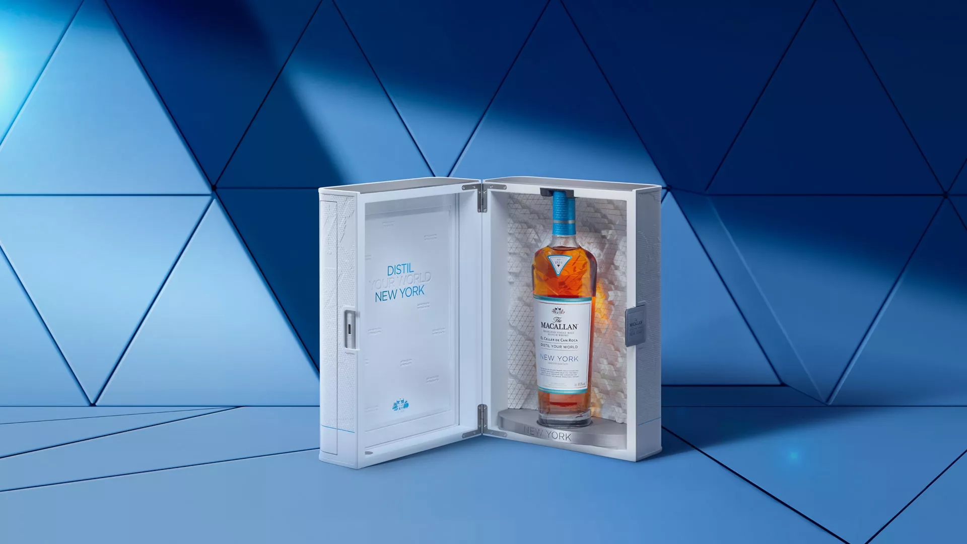 The Macallan Distil your World New York Bottle in Pack