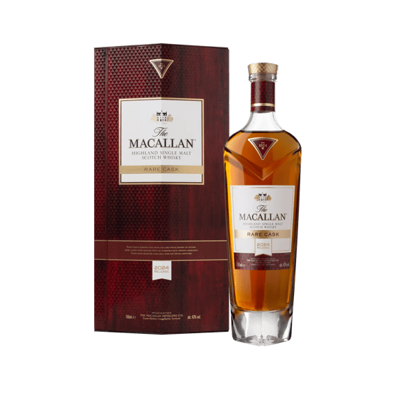 the macallan whisky bottle and box