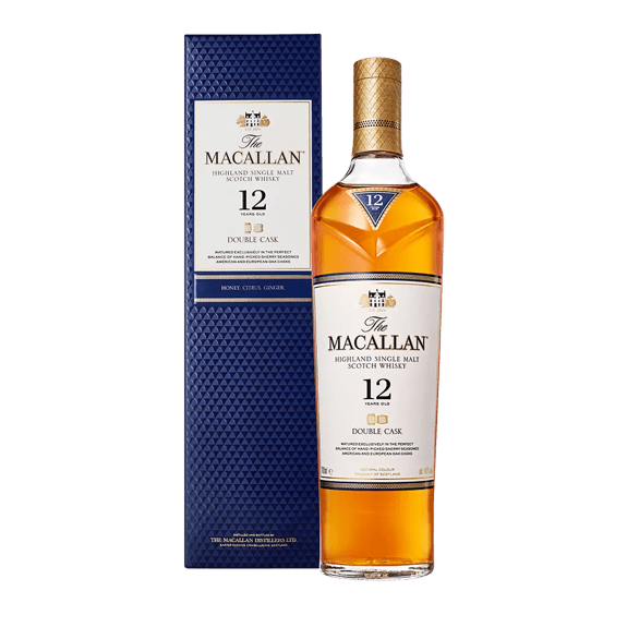 Bottle and Pack The Macallan Double Cask 12 Year Old 700ml