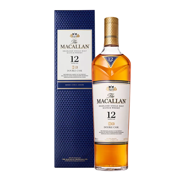 Bottle and Pack The Macallan Double Cask 12 Year Old 700ml