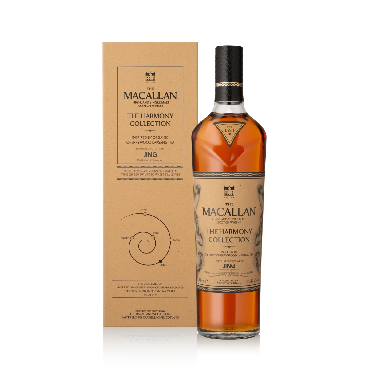 Macallan ハーモニー チェリーウッド・ラプサンティー JING Macallan The Harmony Collection Jing - 70cl 43.9% – The
