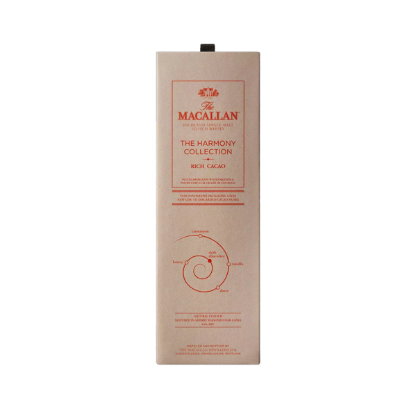 the macallan rich cacao whisky box