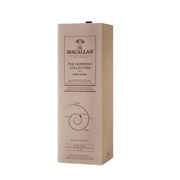 the macallan fine cacao whisky box