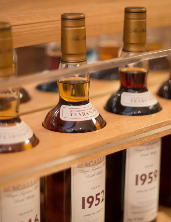 The Macallan Fine and Rare Collection Display Bottles