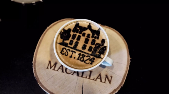 The Macallan Harmony Collection Coffee with Easter Elchies House 