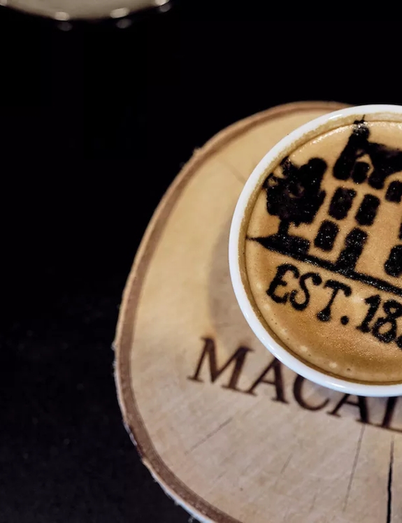 The Macallan Harmony Collection Coffee with Easter Elchies House 