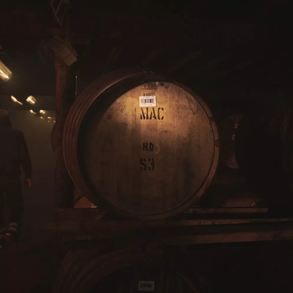The Macallan Casks in Warehouse