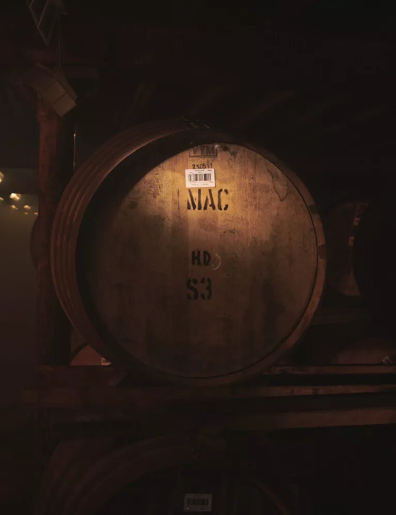 The Macallan Casks in Warehouse