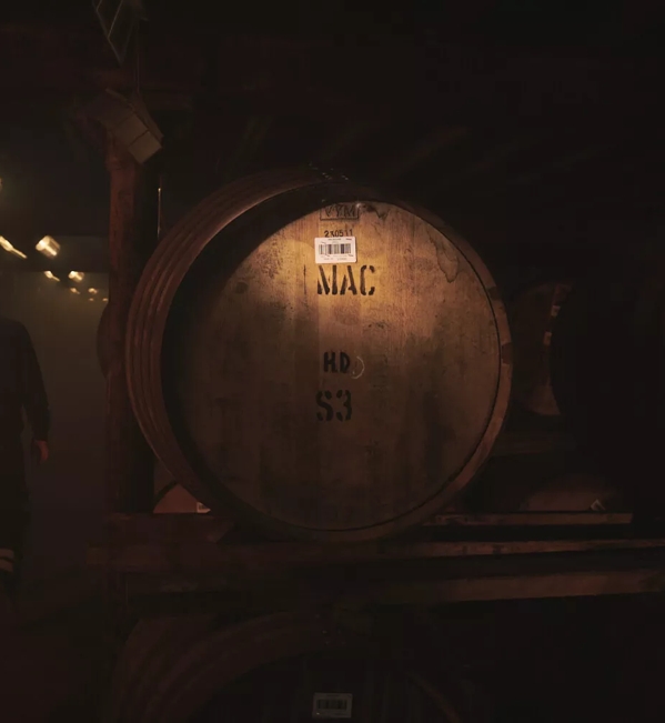 The Macallan Casks in Warehouse