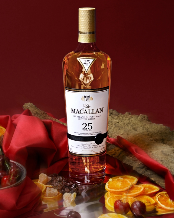 Macallan 12 Year Old Sherry Oak Cask Single Malt Scotch