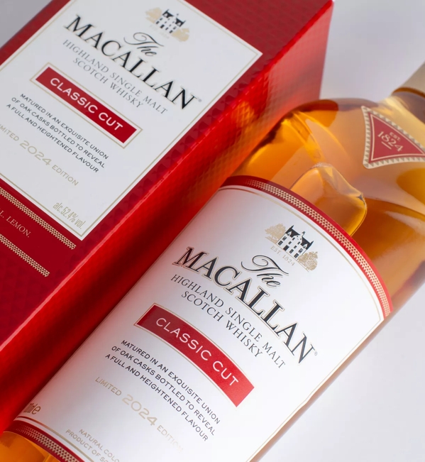 the macallan classic cut 2024 whisky bottle