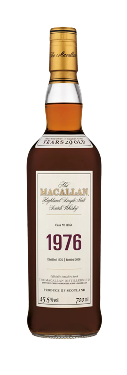 The Macallan fine and rare whisky bottle