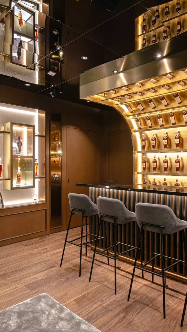 the macallan room at k11 musea bar in hong kong