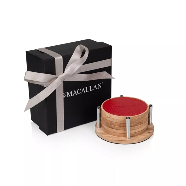 The Macallan Lifestyle Collection Red collection Coasters with Box