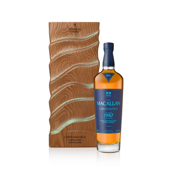 Carta Nautica 1987 bottle and pack 
