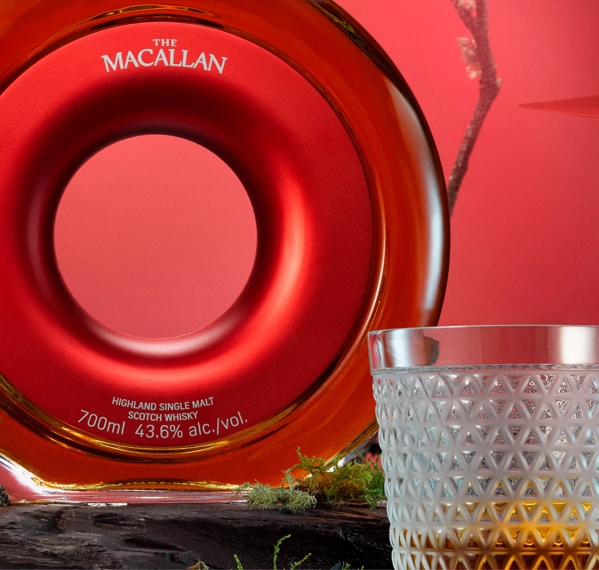the macallan TIME : SPACE Mastery whisky decanter